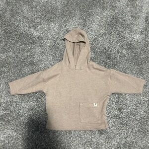Kids Casual Tan Hoodie